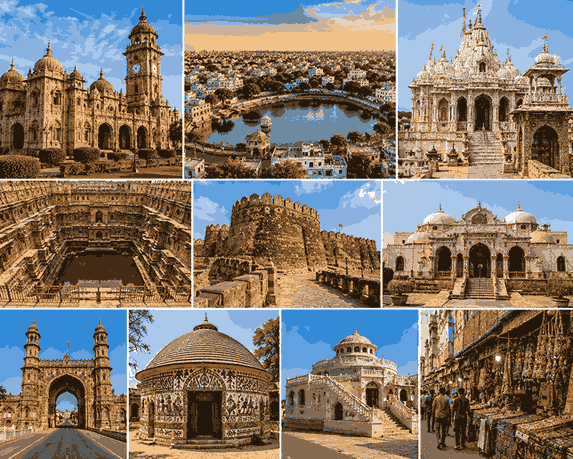Bhuj City Sightseeing Taxi Tour - Prag Mahal and Aina Mahal
