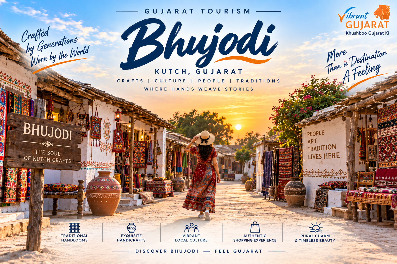 Bhujodi Artisan Weaving Village