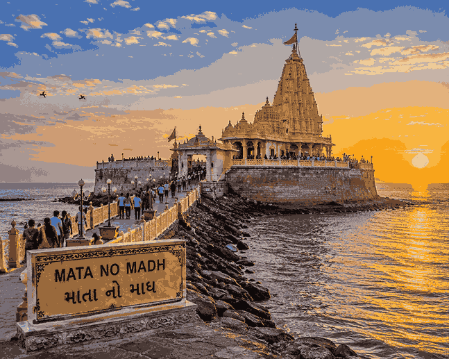 Mata no Madh Shrine Pilgrimage Taxi from Bhuj