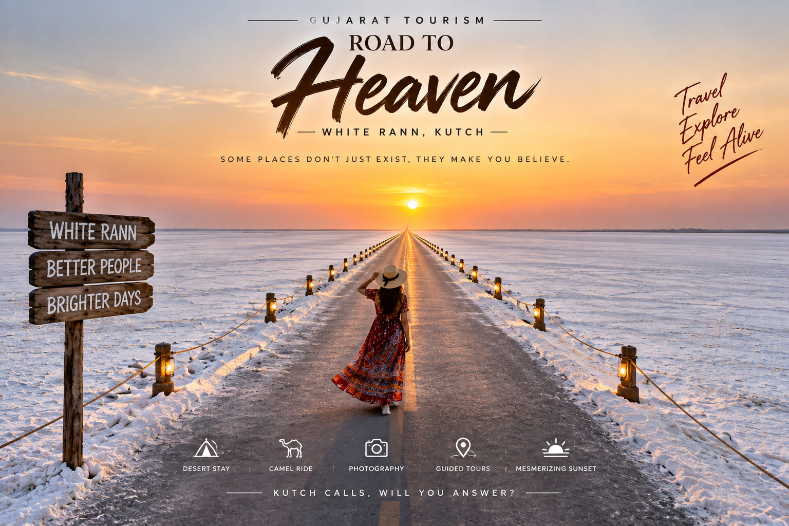 Road to Heaven Salt Lake Highway