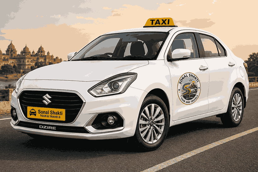Sedan Taxi in Bhuj - Swift Dzire and Toyota Etios