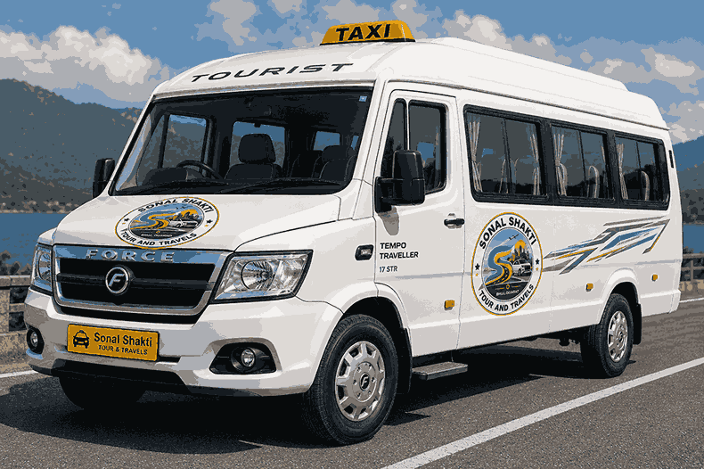 Tempo Traveller Rental in Bhuj for Group Tours